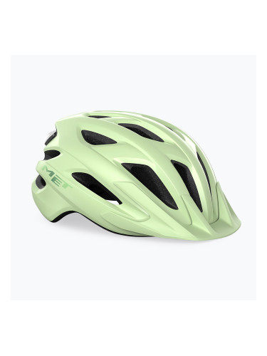 Велосипедна каска MET Crossover mint glossy
