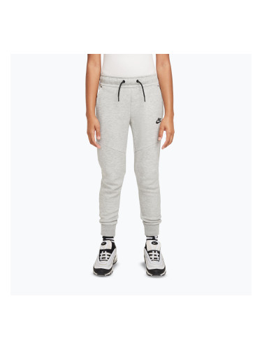 Детски панталони Nike Sportswear Tech Fleece dark grey heather/black/black