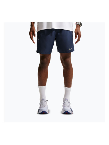 Мъжки шорти за бягане Nike Miler Dri-Fit Brief Lined7" midnight navy