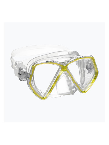 Детска маска за шнорхелинг Mares Zephir JR yellow/clear