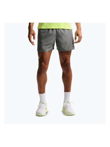 Мъжки шорти за бягане Nike Miler Dri-Fit 2in1 5" smoke grey/smoke grey