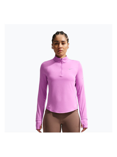 Дамски суитшърт за бягане Nike Swift Dri-FIT UV 1/4-Zip light magenta