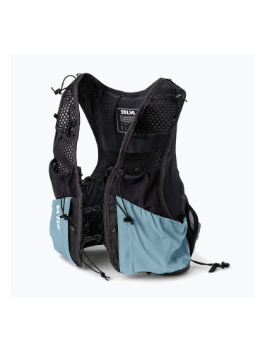 Жилетка за бягане Silva Strive 10 blue