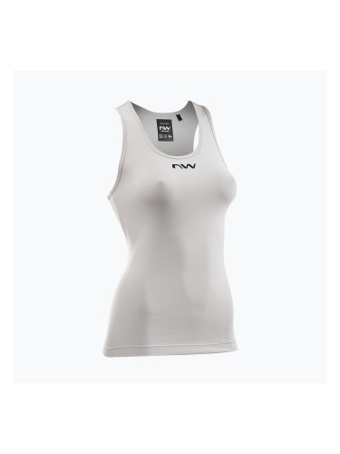 Дамска тениска за колоездене Northwave Essence light grey
