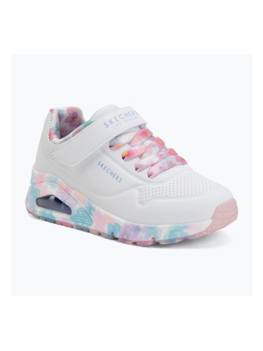 Детски обувки SKECHERS Uno Gen1 Fresh Blooms white