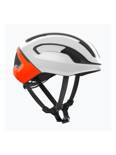 Велосипедна каска POC Omne Air MIPS hydrogen white/fluorescent orange