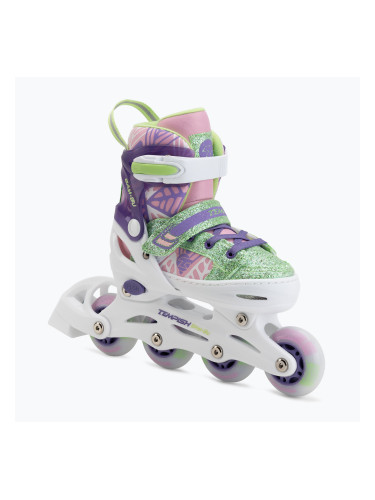 Детски ролери Tempish Bam-Bu Flash white/pink