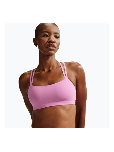 Спортен сутиен Nike Zenvy Strappy Light-Support light magenta/white