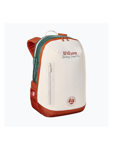 Раница за тенис Wilson Roland Garros 2026 cream/clay/green