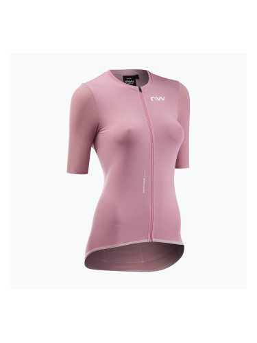 Тениска за колоездене Northwave Essence Jersey dusty malva