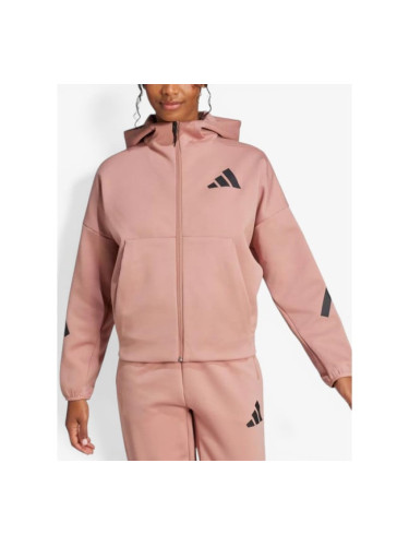 ADIDAS Z.N.E. Full-Zip Hoodie Pink
