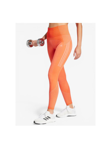 ADIDAS Seamless Branded 7/8  Leggings Orange