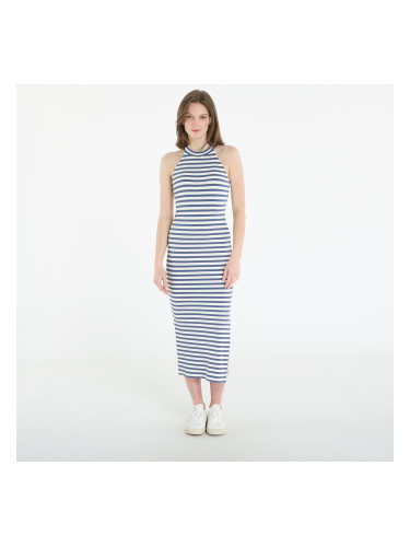 Облекло EA7 Emporio Armani Train Costa Dress Fancy Stripe Blue M