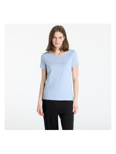 Тениска EA7 Emporio Armani Train Logo T-Shirt Zen Blue L