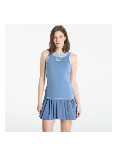 EA7 Emporio Armani Tennis Pro Tank Blue Horizon/ Zen Blue L