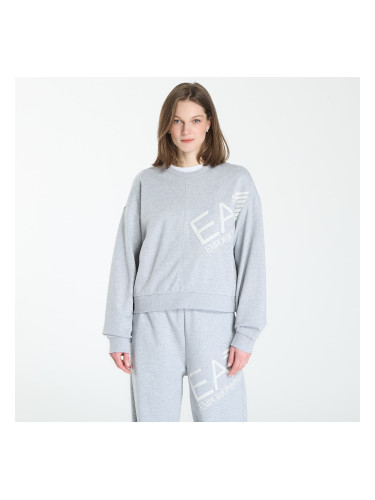 Суитшърт EA7 Emporio Armani Logo Series Sweatshirt Light Grey Melange L