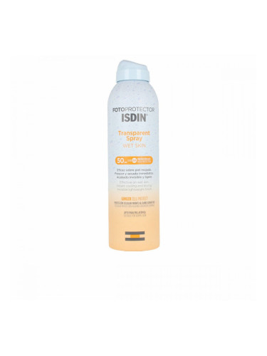 Слънцезащитен Спрей за Тяло Isdin Transparent Spf 50 250 ml