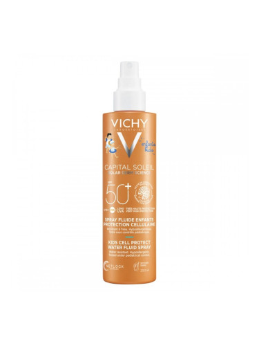 Слънцезащитен Спрей за Деца Vichy Cell Protect Spf 50+ 200 ml 4 Части