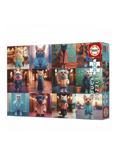 Пъзел Educa 20219 Fashion Animals