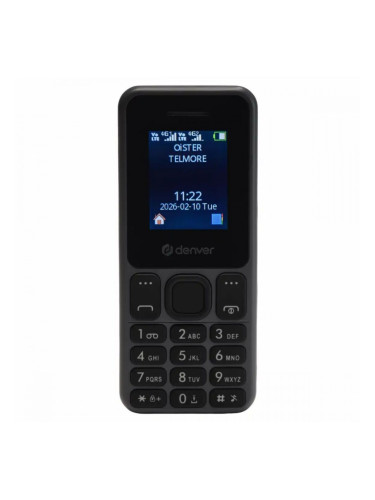 Мобилен телефон за по-възрастни хора Denver Electronics FAS-1880L 1,77"