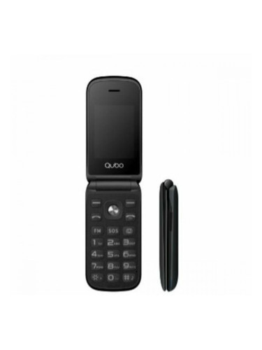 Мобилен телефон за по-възрастни хора Qubo X-209 4G Черен 32 MB 2,4"