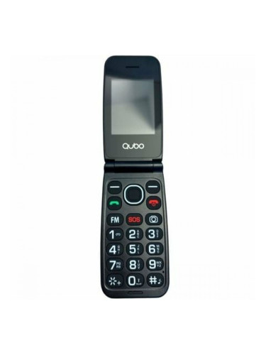 Мобилен телефон за по-възрастни хора Qubo NEONWBK 4G Черен 32 GB 256 GB 2,4"