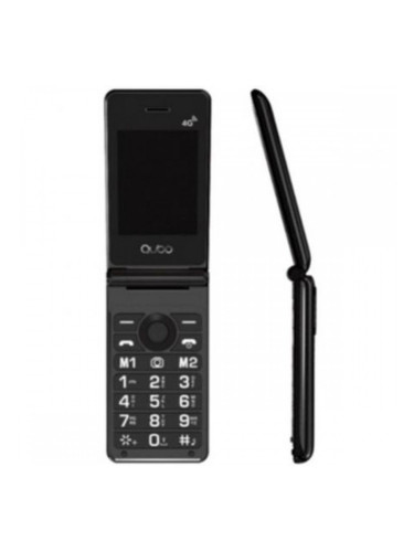 Мобилен телефон за по-възрастни хора Qubo X-28 4G BK Черен 2,8"