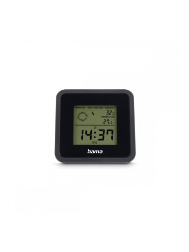 Многофункционална Метеорологична Станция Hama 00185890 Черен