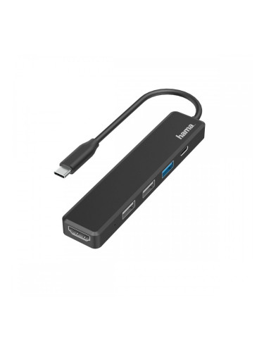 USB извод Hama 00200117 Черен 60 W