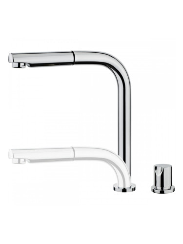 Смесител Teka AUK 983 Сребро Метал Стомана