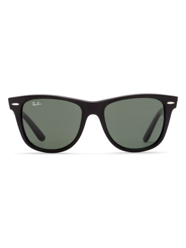 Ray-Ban Wayfarer RB2140 901 - квадратна слънчеви очила, unisex, черни