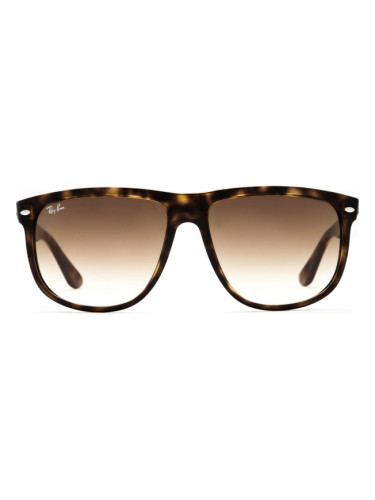 Ray-Ban Boyfriend RB4147 710/51 - квадратна слънчеви очила, мъжки, кафяви