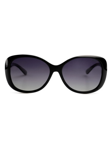 Polaroid P8317 KIH IX 58 - cat eye слънчеви очила, дамски, черни, поляризирани