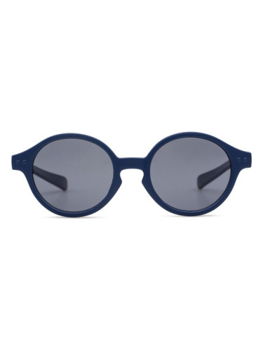 Izipizi Sun Kids #D Denim Blue (за възраст 9–36 месеца) - кръгла слънчеви очила, детски, черни, поляризирани