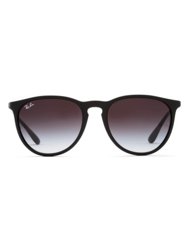 Ray-Ban Erika RB4171 622/8G 54 - кръгла слънчеви очила, unisex, черни