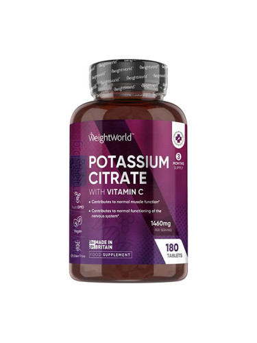 УЕЙТ УЪРЛД КАЛИЙ + ВИТАМИН C таблетки * 180 