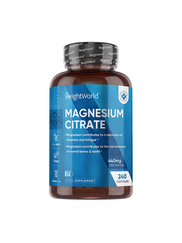 УЕЙТ УЪРЛД МАГНЕЗИЙ ЦИТРАТ капсули * 240 