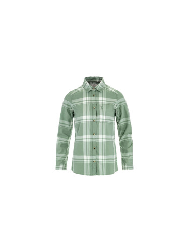 Fjällräven Övik Lite Flannel Shirt W Green Жени - Риза Fjällräven - Зелен - F14600264-674-111-L - Size: L