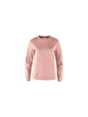Fjällräven 1960 Logo Badge Sweater W Pink Жени - Суитшърти и блузи с качулка Fjällräven - Розов - F87230-302-L - Size: L