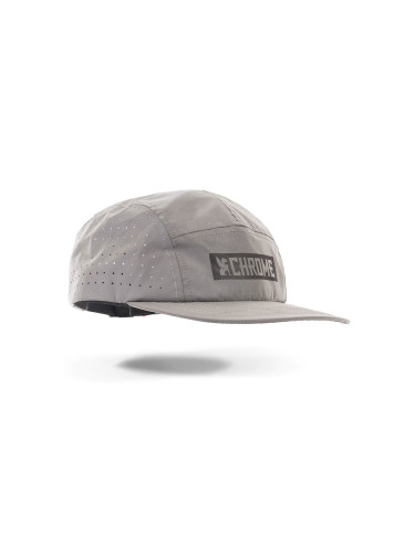 Chrome 5 Panel Hat Unisex - Чапки Chrome - Сив - AC-210-REFL-One-size - Size: One size