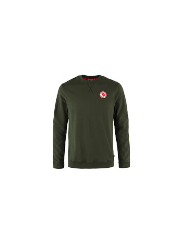 Fjällräven 1960 Logo Badge Sweater M Green F87163-662 Мъже - Суитшърти и блузи с качулка Fjällräven - Зелен - F87163-662-XL - Size: XL