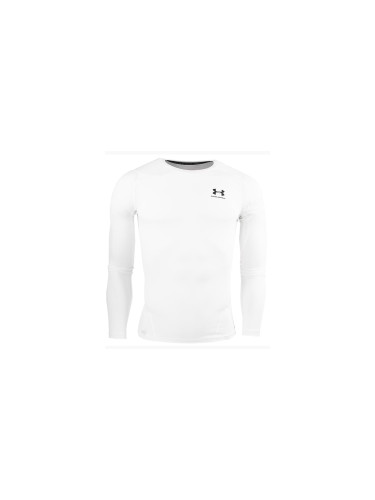 Under Armour HG Armour Comp LS White Мъже - Бельо Under Armour - Бял - 1361524-100-L - Size: L