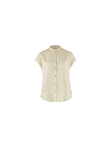 Fjällräven Övik Hemp Shirt SS W Жени - Риза Fjällräven - Светло кафяв - F14600160-113-L - Size: L