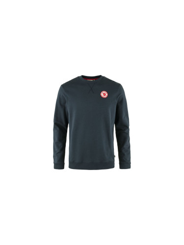 Fjällräven 1960 Logo Badge Sweater M Blue F87163-555 Мъже - Суитшърти и блузи с качулка Fjällräven - Син - F87163-555-L - Size: L