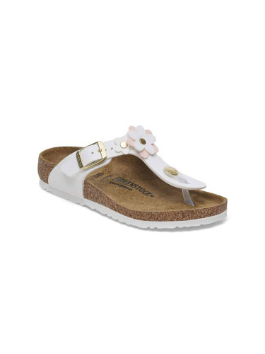 Birkenstock Gizeh Flowers Birko-Flor Narrow Fit Жени,Деца - Сандали Birkenstock - Бял - 1029532-3.5 - Size: 3.5