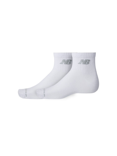 New Balance Performance Basic Ankle 2 Pack LAS51412WT Unisex - Чорапи New Balance - Бял - LAS51412WT-L - Size: L