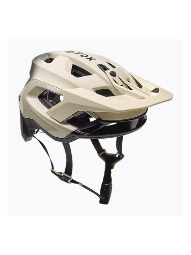 Fox Racing Speedframe Pro Backfade крем каска за велосипед