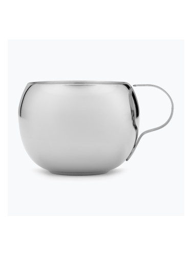 GSI Outdoors Чаша за еспресо Glacier от неръждаема стомана с двойни стени сребърна 63390