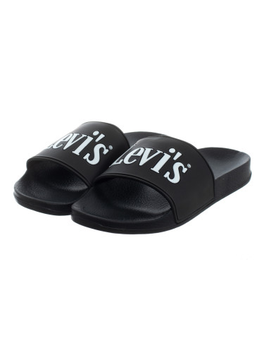 Дамски джапанки Levi's, черни