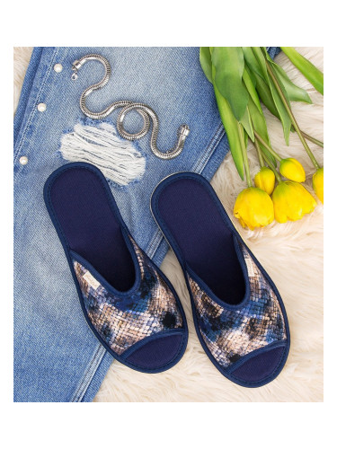 Дамски чехли NS-061 сини